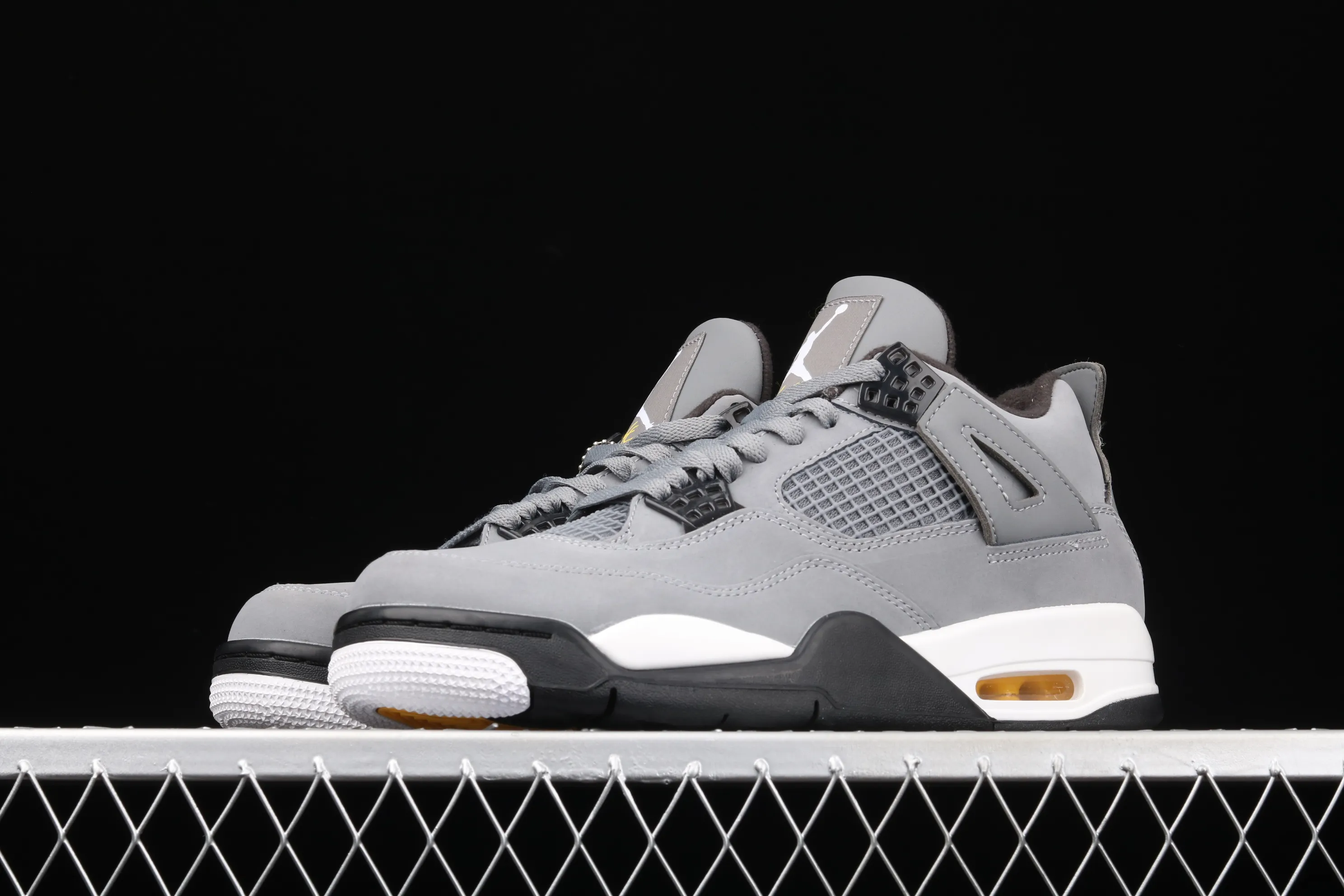 All categories Air Jordan Jordan series basketball shoes Air Jordan 4 Pure original Air Jordan 4 Retro "Cool Grey" AJ4 Joe 4 new cool gray 308497-007